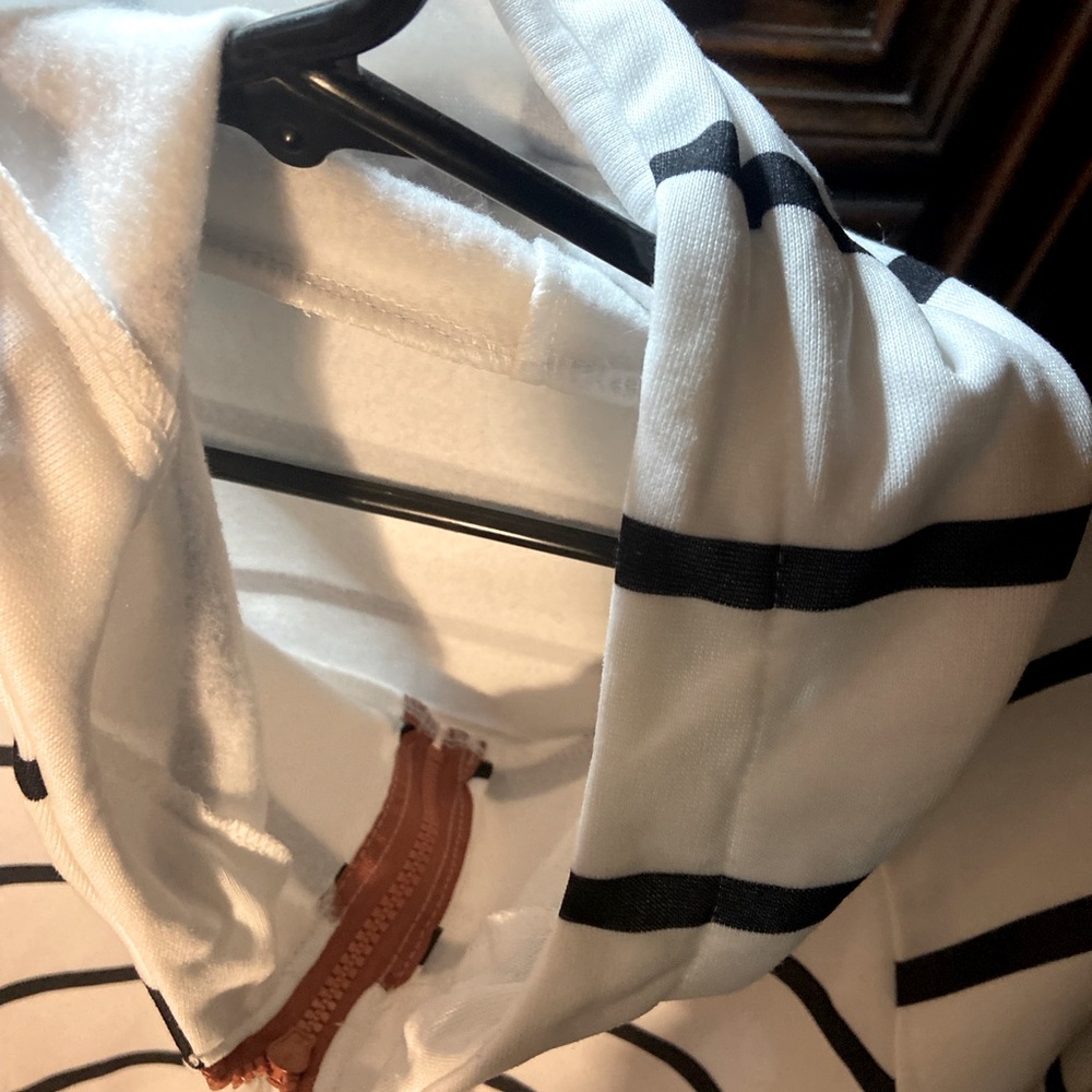 Boutique Pin Striped Hoodie